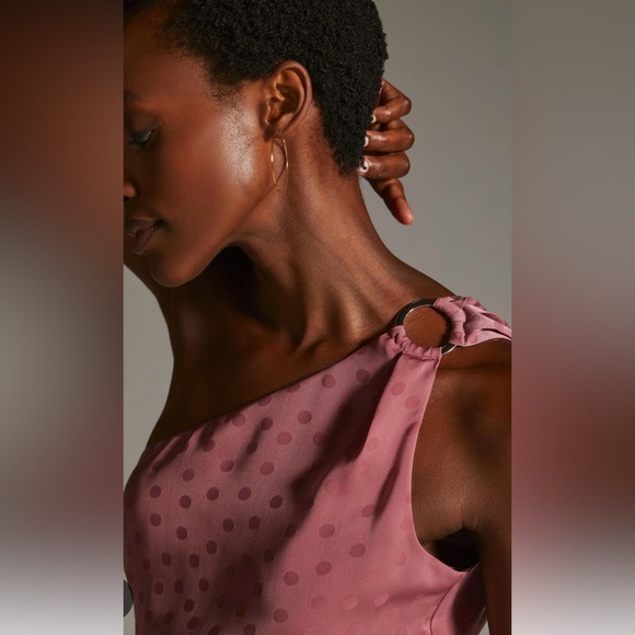 Favorite Daughter mauve one shoulder dress - size 10 (L) - Picture 5 of 12